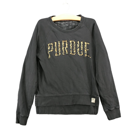 Pressbox by Royce Apparel Women's Sweatshirt Black Medium Purdue University - Picture 1 of 13